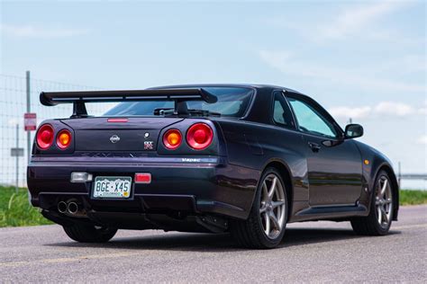 The car has two seats and is fitted with an interior roll bar. . R34 skyline for sale california